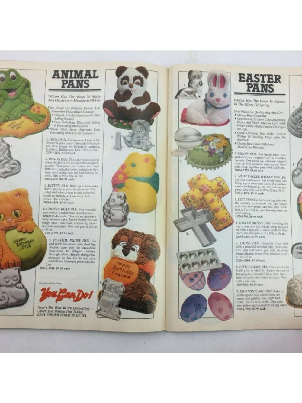 Vintage Wilton Cake Decorating Yearbook 1982 Patterns Designs Baking Book